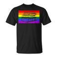 Book Read Literary Gay Pride Flag Rainbow LGBTQ Queer T-Shirt