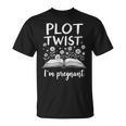 Book Reader Bookworm Plot Twist I'm Pregnant T-Shirt Book Reader Bookworm Plot Twist I'm Pregnant T-Shirt