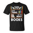 Book Reader Reading Lover Librarian Bookshelf T-Shirt Book Reader Reading Lover Librarian Bookshelf T-Shirt