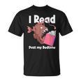 Book Reading Anglerfish I Read Past My Bed Time Librarian T-Shirt Book Reading Anglerfish I Read Past My Bed Time Librarian T-Shirt