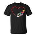 Book Reading Books Heart T-Shirt