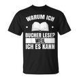Book Reading Library Reader Bookworm Books T-Shirt