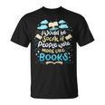 Book Reading Lover Quote I Would Be Social Reader T-Shirt