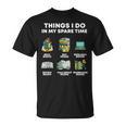Book Reading Reviewing Books Free Time Bookworm Bookish T-Shirt