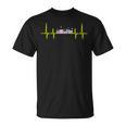 Book Shelf Heartbeat T-Shirt