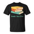 Book Sniffer Sniffing Booksniffing For Readers T-Shirt