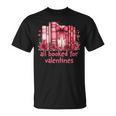 All Booked For Valentines Coquette Bow Book Lover Bookworm T-Shirt All Booked For Valentines Coquette Bow Book Lover Bookworm T-Shirt