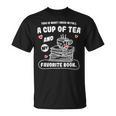Bookish Book Worm Reading Librarian T-Shirt