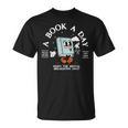 Bookish Mental Health Book A Day Retro Read More Book T-Shirt Bookish Mental Health Book A Day Retro Read More Book T-Shirt
