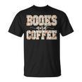 Books & Coffee Floral T-Shirt