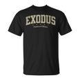 Books Of The Bible Exodus Old Testament Pentateuch T-Shirt Books Of The Bible Exodus Old Testament Pentateuch T-Shirt