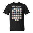 Books Of The Bible New Testament Christian Bible Reader T-Shirt Books Of The Bible New Testament Christian Bible Reader T-Shirt
