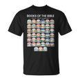 Books Of The Bible Old Testament Christian Bible Reader T-Shirt Books Of The Bible Old Testament Christian Bible Reader T-Shirt