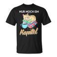 Books And Cats Saying Just One More Chapter T-Shirt