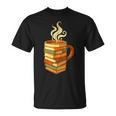 Books Coffee Mug Reading Lover Literary Bibliophile T-Shirt