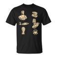 Books Coffee And Statues Dark Academia T-Shirt
