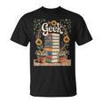 Books Geek Sunflower Floral Cute Vintage Books Reader Lover T-Shirt Books Geek Sunflower Floral Cute Vintage Books Reader Lover T-Shirt