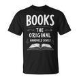 Books The Original Handheld Device Book Reading T-Shirt