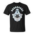 Books Reader Creepy Horror On Halloween Ghost Reading T-Shirt