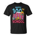 Books School Backpack Student Teacher 100 Days Of School For Men Women Kids T-Shirt