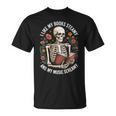 I Like My Books Steamy And My Music Screamy T-Shirt I Like My Books Steamy And My Music Screamy T-Shirt
