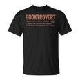 Booktrovert Definition T-Shirt Booktrovert Definition T-Shirt