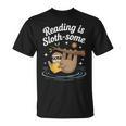 Booktrovert Shirt Reading Is Sloth Some Book Lover T-Shirt Booktrovert Shirt Reading Is Sloth Some Book Lover T-Shirt