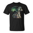 Bookworm Dragon Reading Books Dragon & Books Lover T-Shirt Bookworm Dragon Reading Books Dragon & Books Lover T-Shirt
