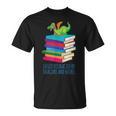 Bookworm Easily Distracted By Dragons And Books Reader T-Shirt Bookworm Easily Distracted By Dragons And Books Reader T-Shirt