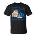 Bookworm I'm A Book Blue Dragon Fantasy Reader Bookish T-Shirt Bookworm I'm A Book Blue Dragon Fantasy Reader Bookish T-Shirt