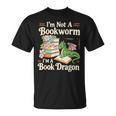Bookworm I'm A Book Dragon Fantasy Reader Lover Bookish T-Shirt Bookworm I'm A Book Dragon Fantasy Reader Lover Bookish T-Shirt