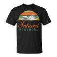 Bookworm Introvert Fun Book Lovers Reading T-Shirt