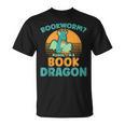 Bookworm Kids Dragon Lover Book Reader Fun T-Shirt