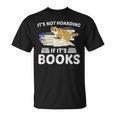 Bookworm Librarian Hoarder Cat Book Reading Hoarding T-Shirt Bookworm Librarian Hoarder Cat Book Reading Hoarding T-Shirt