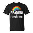 Bookworm Literature I Book Nerd I Reading Is Fundamental T-Shirt