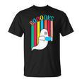 Booooks Boo Books Halloween Librarian Reading Lover Bookworm T-Shirt