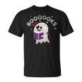 Boooooks Halloween Ghost Reading Book For Teacher & Student Men Women Kids T-Shirt Boooooks Halloween Ghost Reading Book For Teacher & Student Men Women Kids T-Shirt