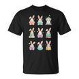 Bunny Reading Books Easter Day Cute Rabbit Librarian Teacher T-Shirt Bunny Reading Books Easter Day Cute Rabbit Librarian Teacher T-Shirt