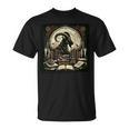Capricorn Zodiac Art Academia Aesthetic Book Lover T-Shirt Capricorn Zodiac Art Academia Aesthetic Book Lover T-Shirt