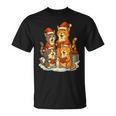 Cats Reading Books Christmas Tree T-Shirt Cats Reading Books Christmas Tree T-Shirt