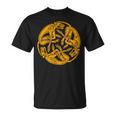 Celtic Book Of Kells Trinity Hounds T-Shirt
