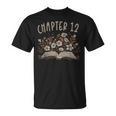 Chapter 12th Birthday Bookworm 12 Years Old For Book Lovers T-Shirt