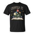 Chapter 21st Birthday Bookworm 21 Years Old For Book Lovers T-Shirt Chapter 21st Birthday Bookworm 21 Years Old For Book Lovers T-Shirt