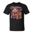 Chapter 67 Floral Book Stack T-Shirt