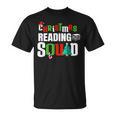 Christmas Reading Squad Xmas Book Lover Bookworm Literature T-Shirt