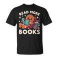 Christmas Teacher Shirt Read More Books Women T-Shirt