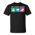 Coffee Books And Westie Dog For Men Women Kids T-Shirt