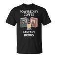 Coffee And Fantasy Books Magical Reading Time T-Shirt