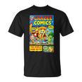 Comic Reader Comic Book Merch Vintage Reading Comic Books T-Shirt
