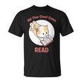 All The Cool Cats Read Book And Cat Lover T-Shirt All The Cool Cats Read Book And Cat Lover T-Shirt